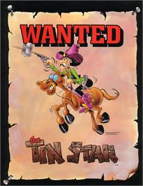 Advert for The Tin Star on the Arcade.