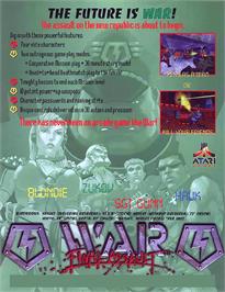 Advert for War: The Final Assault on the Arcade.