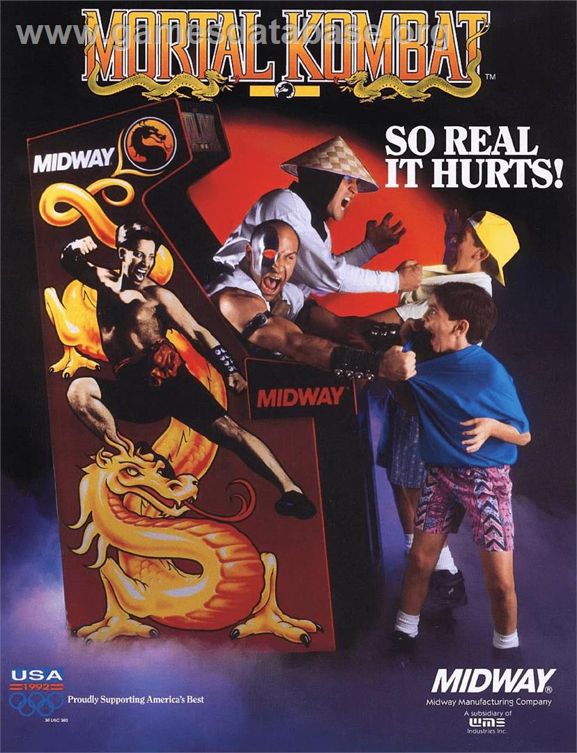 Mortal Kombat - Microsoft DOS - Artwork - Advert