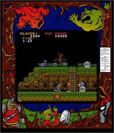 Artwork for Ghosts'n Goblins.