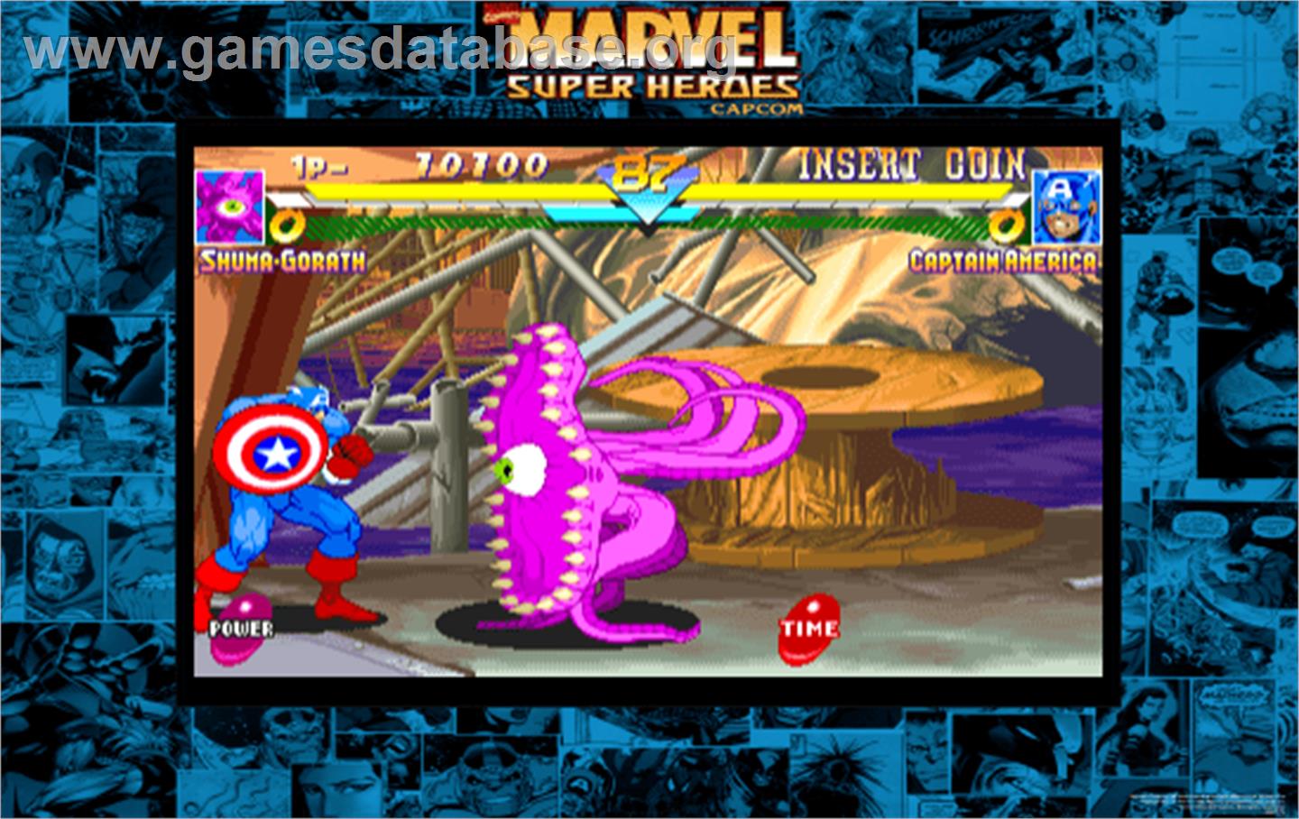 Marvel Super Heroes - Arcade - Artwork - Artwork