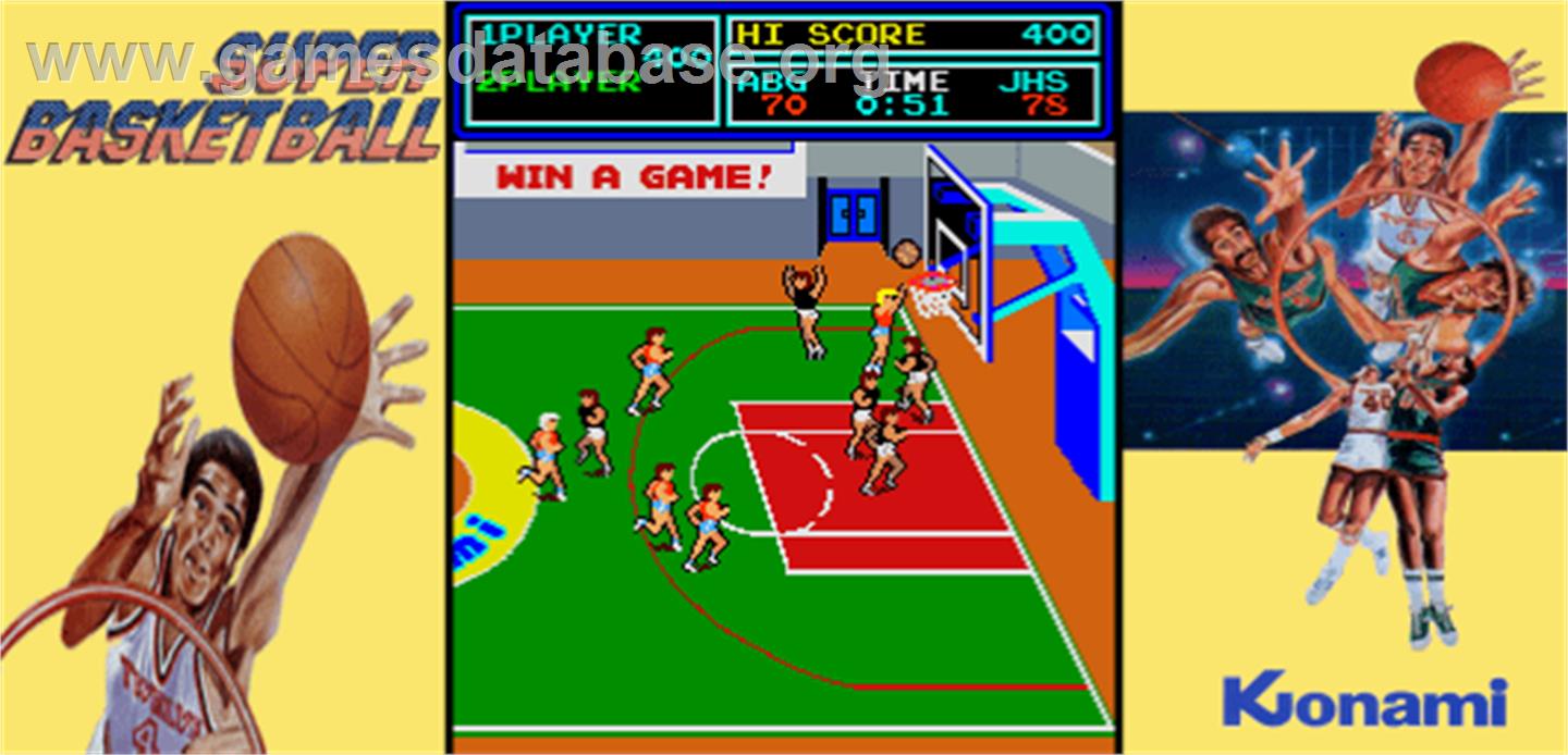 Super Basketball - Arcade - Artwork - Artwork