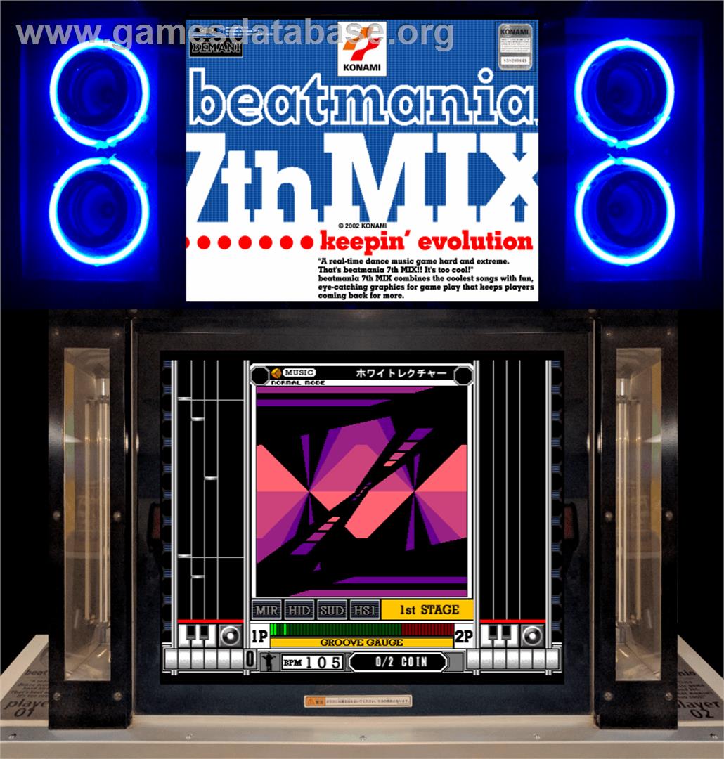 beatmania 7th MIX - Arcade - Artwork - Artwork