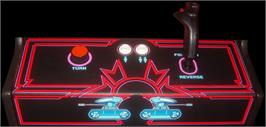 Arcade Control Panel for Crater Raider.