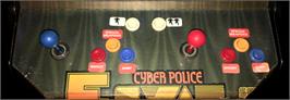 Arcade Control Panel for E-Swat - Cyber Police.