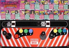 Arcade Control Panel for Fighters Swords.