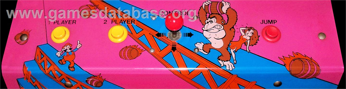 Big Kong - Arcade - Artwork - Control Panel