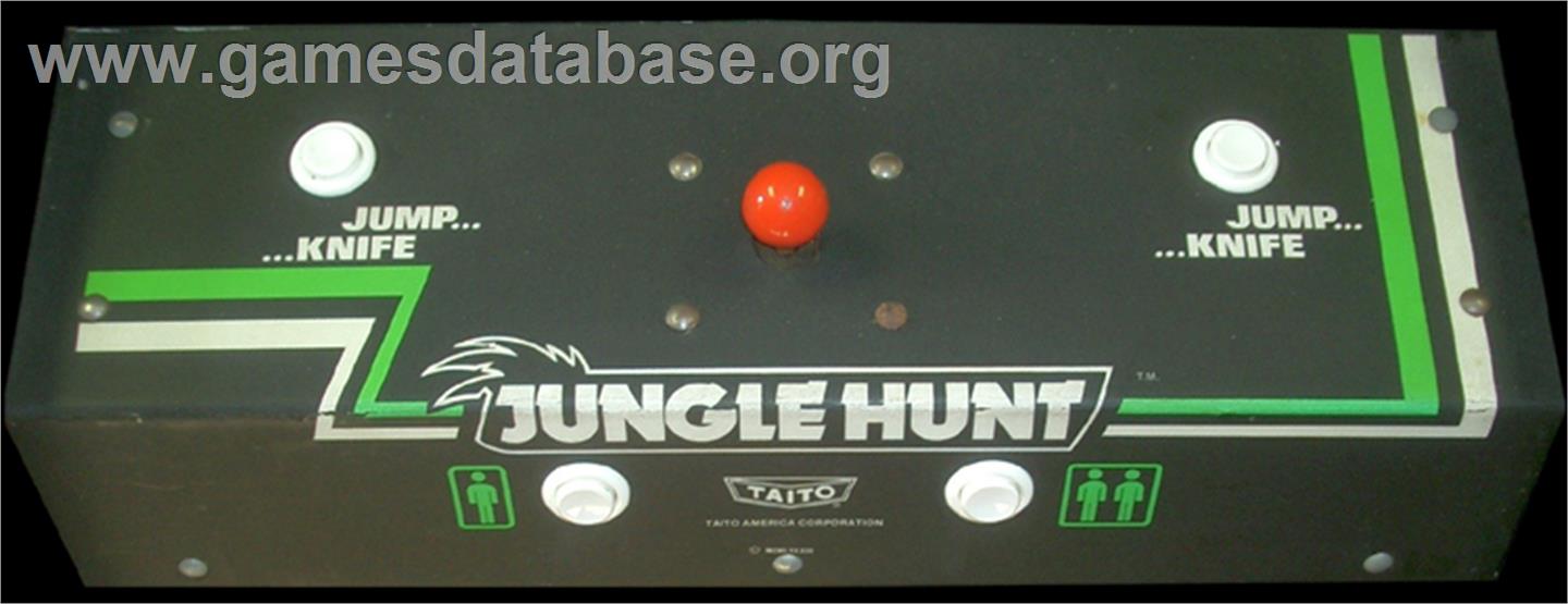 Jungle Hunt - Arcade - Artwork - Control Panel