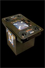 Arcade Cabinet for Atari Soccer.