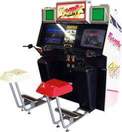 Arcade Cabinet for Four Trax.