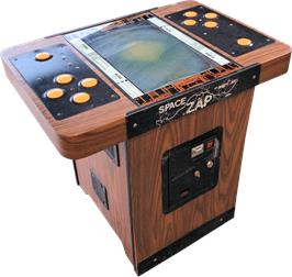 Arcade Cabinet for Space Zap.