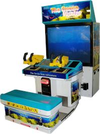 Arcade Cabinet for The Ocean Hunter.