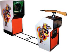 Arcade Cabinet for Triple Hunt.