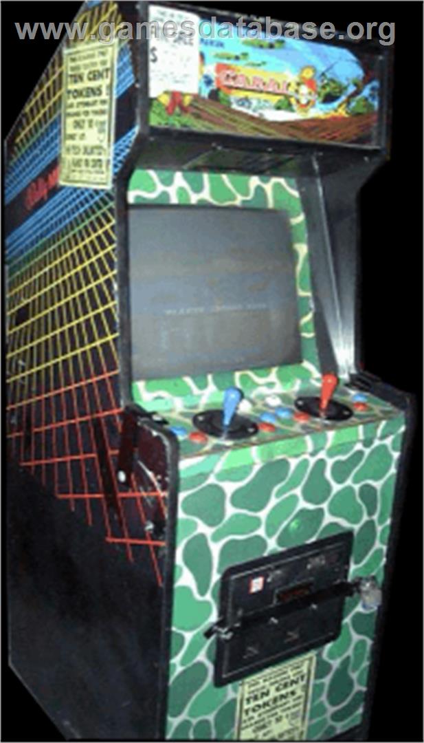 Cabal - Arcade - Artwork - Cabinet