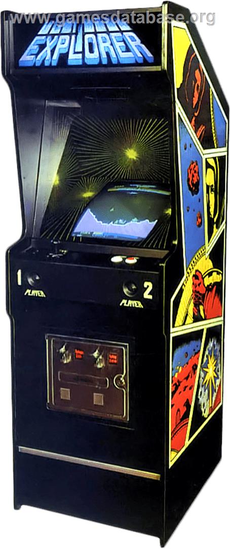 Explorer - Arcade - Artwork - Cabinet