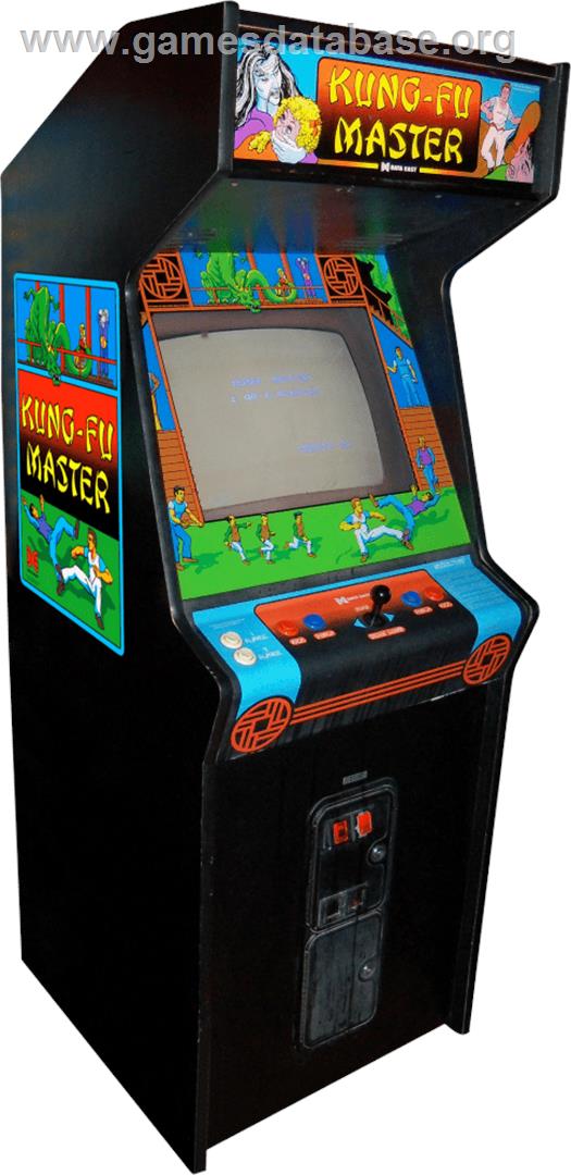 Kung-Fu Master - Arcade - Artwork - Cabinet