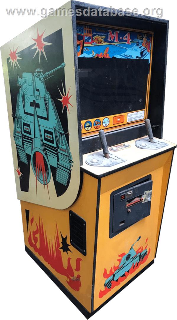 M-4 - Arcade - Artwork - Cabinet