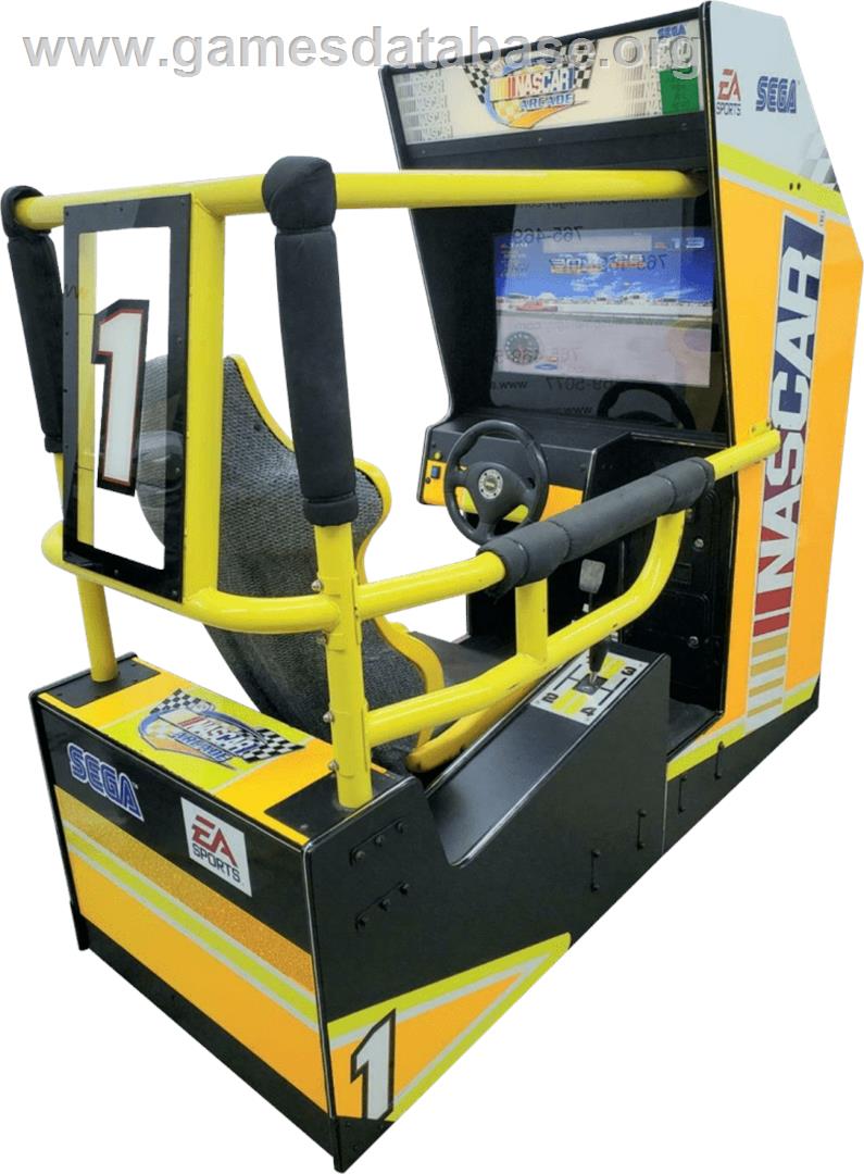 NASCAR Racing - Arcade - Artwork - Cabinet