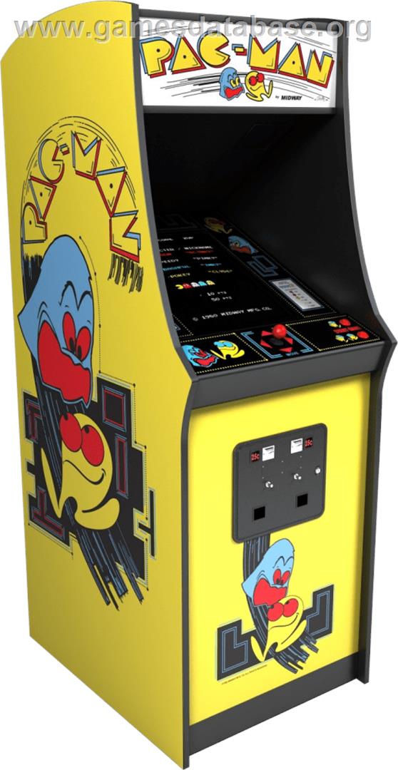 Pac-Man - Arcade - Artwork - Cabinet