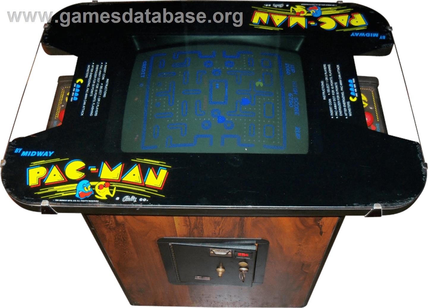 Pac-Man - Arcade - Artwork - Cabinet