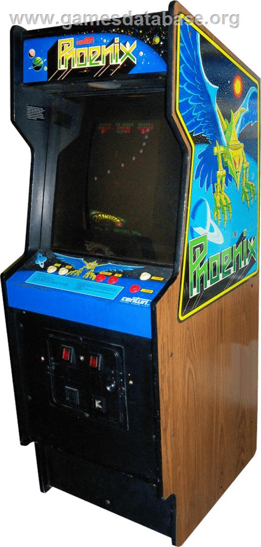 Phoenix - Arcade - Artwork - Cabinet