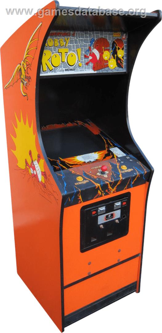 Robby Roto Arcade Artwork Cabinet