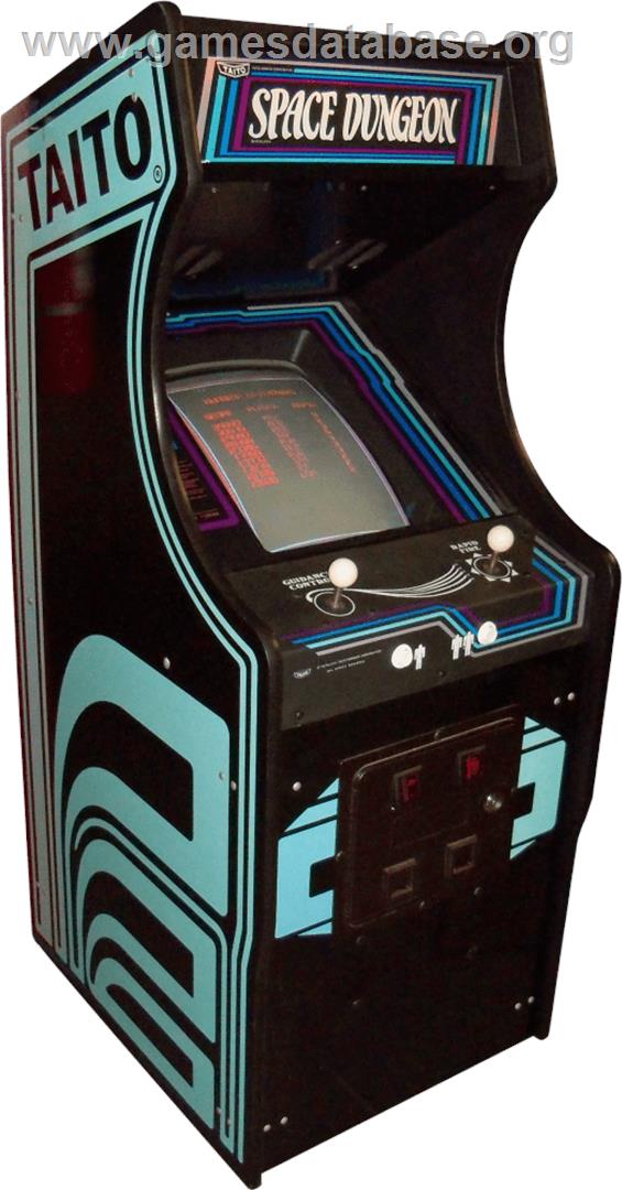 Space Dungeon - Arcade - Artwork - Cabinet