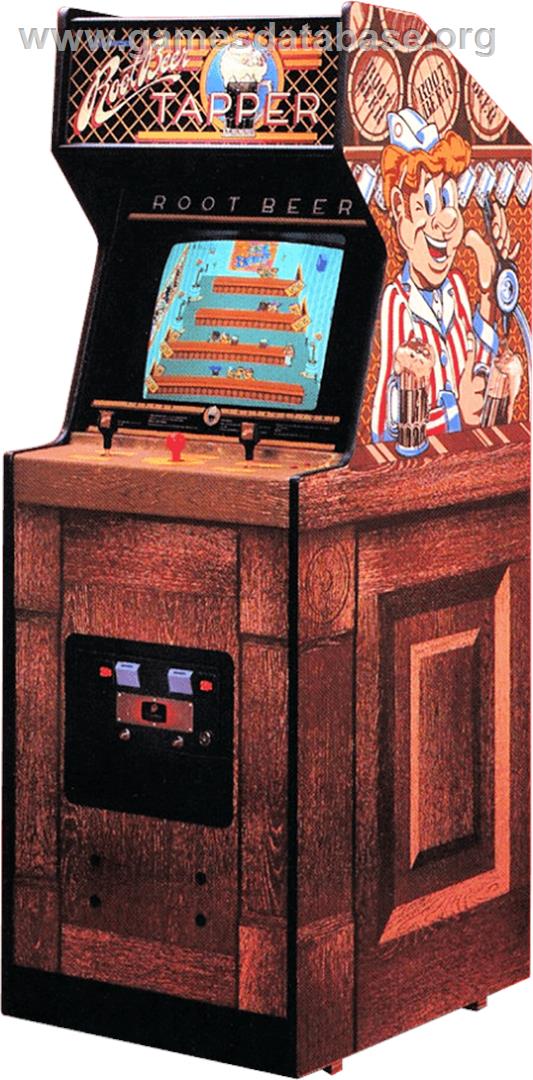 Tapper - Arcade - Artwork - Cabinet