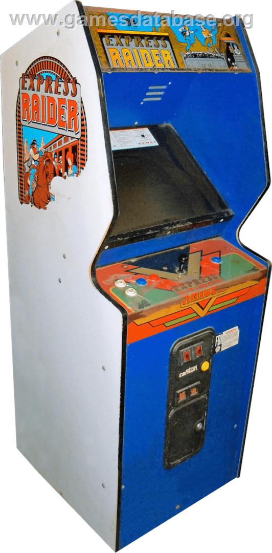 Western Express - Arcade - Artwork - Cabinet