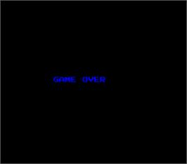 Game Over Screen for 10-Yard Fight '85.