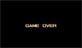 Game Over Screen for Armored Warriors.