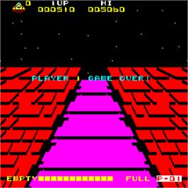 Game Over Screen for Astro Fantasia.