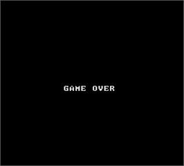 Game Over Screen for Battle Rangers.