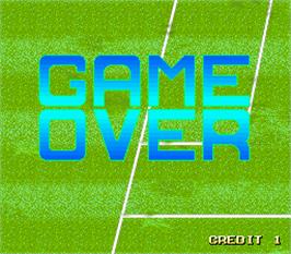 Game Over Screen for Big Striker.