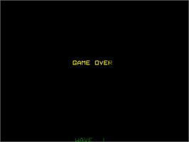 Game Over Screen for Black Widow.