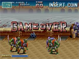 Game Over Screen for Blade Master.