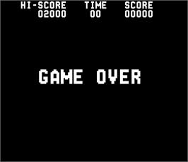 Game Over Screen for Blue Shark.