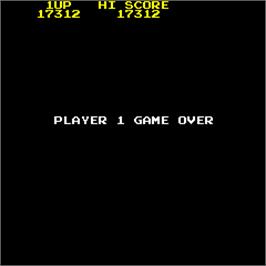 Game Over Screen for Burnin' Rubber.