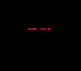 Game Over Screen for Combat School.