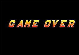 Game Over Screen for Dan-Ku-Ga.