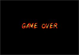 Game Over Screen for Dark Edge.