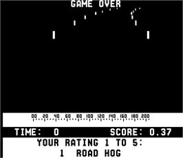 Game Over Screen for Datsun 280 Zzzap.