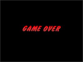 Game Over Screen for Dirt Dash.