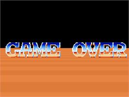 Game Over Screen for Double Axle.