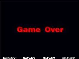 Game Over Screen for Dunk Mania.