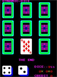 Game Over Screen for Dynamic Dice.