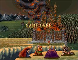 Game Over Screen for Exvania.