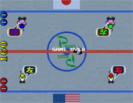 Game Over Screen for Face Off.