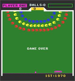 Game Over Screen for Field Goal.