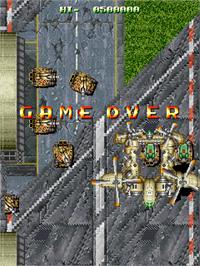 Game Over Screen for Fire Barrel.